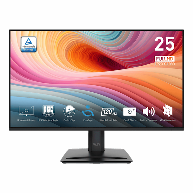 ECRAN MSI RPO  MP251W E2 - 25 POUCE - 120HZ  IPS - black