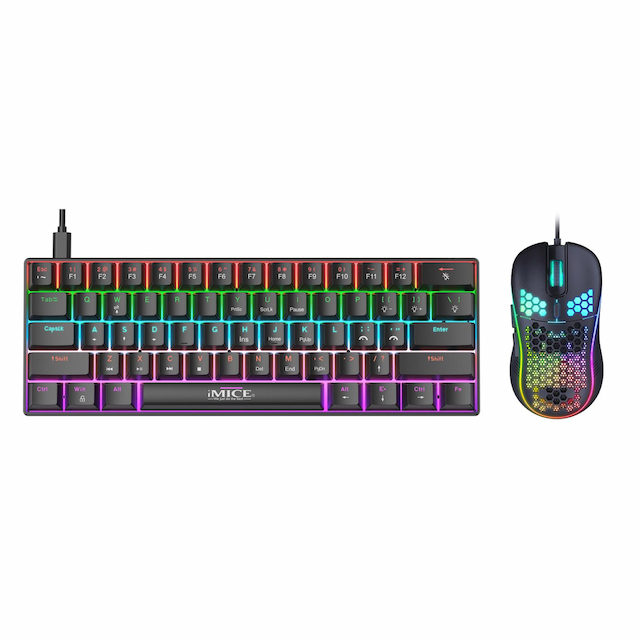 COMBO CLAVIER GAMER IMICE MECANIQUE + SOURIS   MK- X30 £