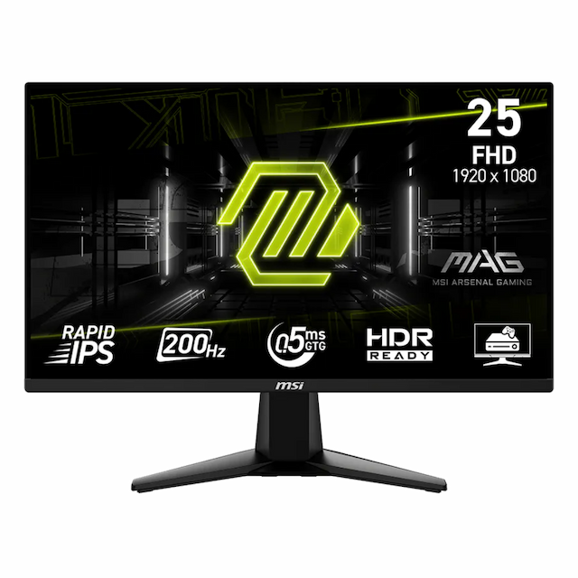ECRAN MSI MAG 25" 255F E20  IPS 200hz / 0.5ms