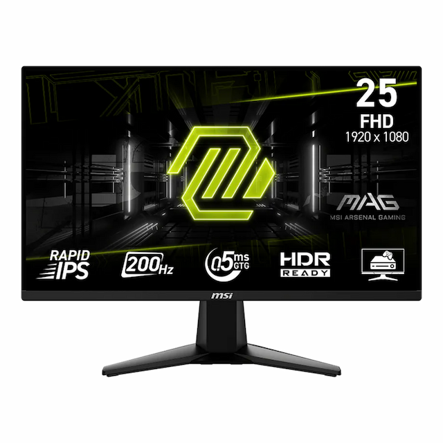 ECRAN MSI MAG 25" 255F E20  IPS 200hz / 0.5ms