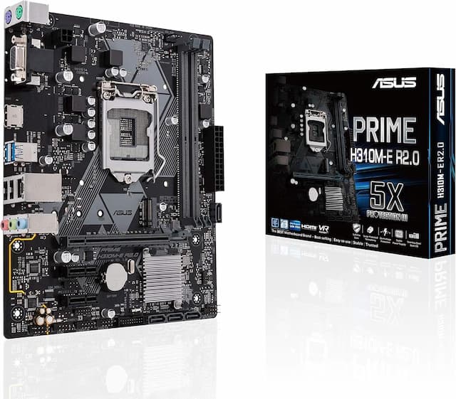 BUNDLE CPU INTEL CORE I7 9700 + CARTE MERE ASUS H310M PRIME + RAM DDR4 16 2666 CRUCIAL + NVME 512 WD