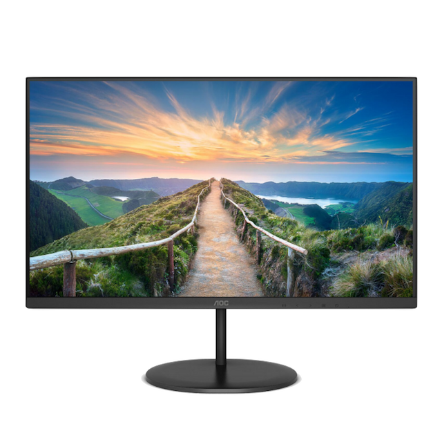 ECRAN AOC 27" IPS U27V4 4K 4MS  ADJUSTABLE STAND