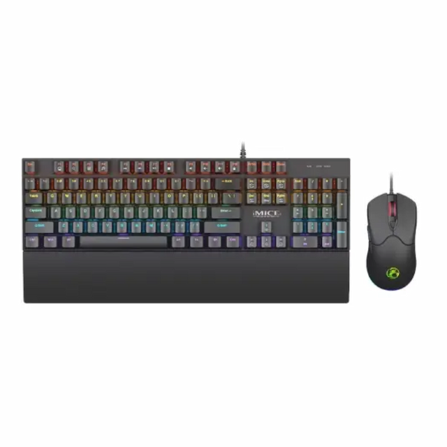 COMBO CLAVIER GAMER IMICE MECANIQUE + SOURIS   MK- X10