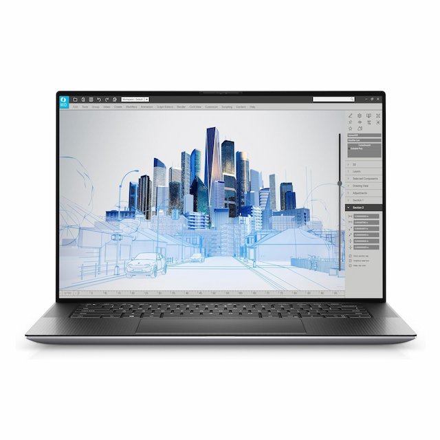 PC PORTABL OCCASION DELL PRECISION 5560 I9 11950H /32GB /512/ GPU RTX A2000 4GO/ 15.6" TACTIL 4K /AC