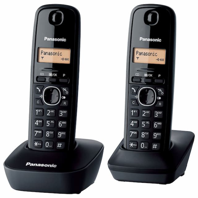 TELEPHONE FIXE PANASONIC TG 1612 DOUBLE CABINES
