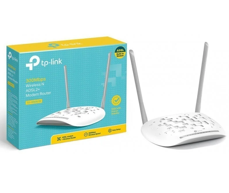 ROUTEUR MODEM TP-LINK SANS FIL N ADSL2+ 300 MBPS